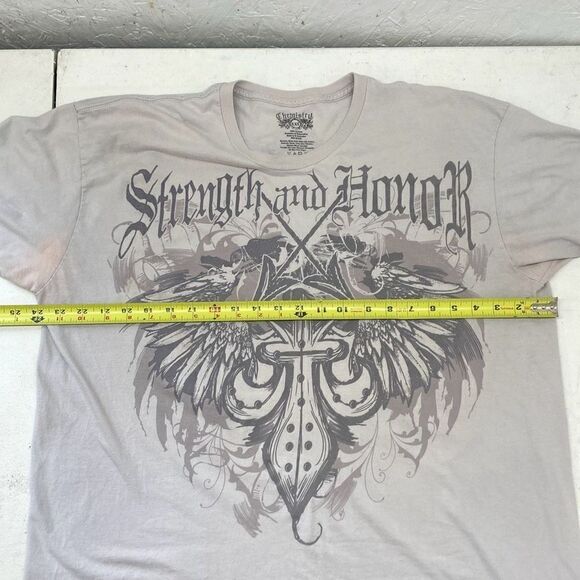 Chemistry wings felt graphics T Shirt Mens size XXL - Picture 6 of 7